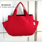  【happy様オーダー専用】 Ricoシリーズ 11号帆布 トートバック S 新色rosso 
