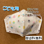 【送料無料】☆ハンドメイドマスクこども用☆
