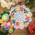 レース編み ドイリー コースター 🌷🌸🌺🌻