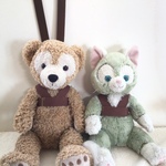 ダッフィー［ハーネス&ショルダーベルト］茶色　ジェラトーニ
