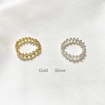 ビーズリング𓈒◌Gold×Silver