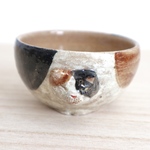 猫お猪口(三毛猫2)