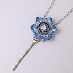 煌めき ネックレス　〈アクアマリン〉