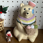 🎏北欧しろくま貯金箱　端午の節句三色だんごセット