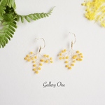 ミモザ‧*。シンプルピアス/イヤリング 