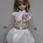 hara927様専用　着物ドレス　花刺繍