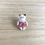 子猫のブローチ