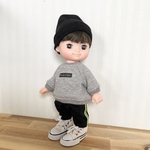 ロゴスウェット＆レギパン（ネオンカラー）☆ホルンくんアオくんソランちゃんメルちゃん服ハンドメイド