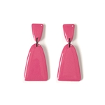 one color dangle 【pink】ワンカラーピアス/イヤリング(アレルギー対応)