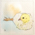 絵のはぎれたち　1枚500円