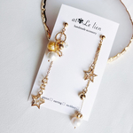 《SALE》ジルコニアスター   アシメピアス・イヤリング