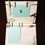 ★　chi 様ご予約品　２セット★両面キャンバスボード写真立て＜３２８＞