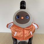 【今季最終販売】ラボット用　スカジャン　オレンジ✕白 