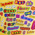 MOJIMOJIフレークシール 〜12ヶ月〜