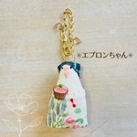 ✳︎エプロンちゃん✳︎ 鳩　バッグチャーム