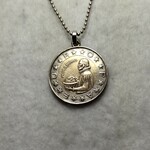 ノギスの名の由来になった数学者　ペドロ・ヌネシュ　コインネックレス　メンズ　レディース