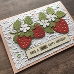 【誕生日カード】strawberry
