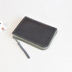 栃木レザーのL字ファスナー財布　L191