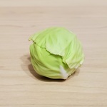 1/6サイズミニチュア野菜　キャベツ