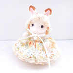 ☆花柄☆　シルバニア　ワンピース　2点セット