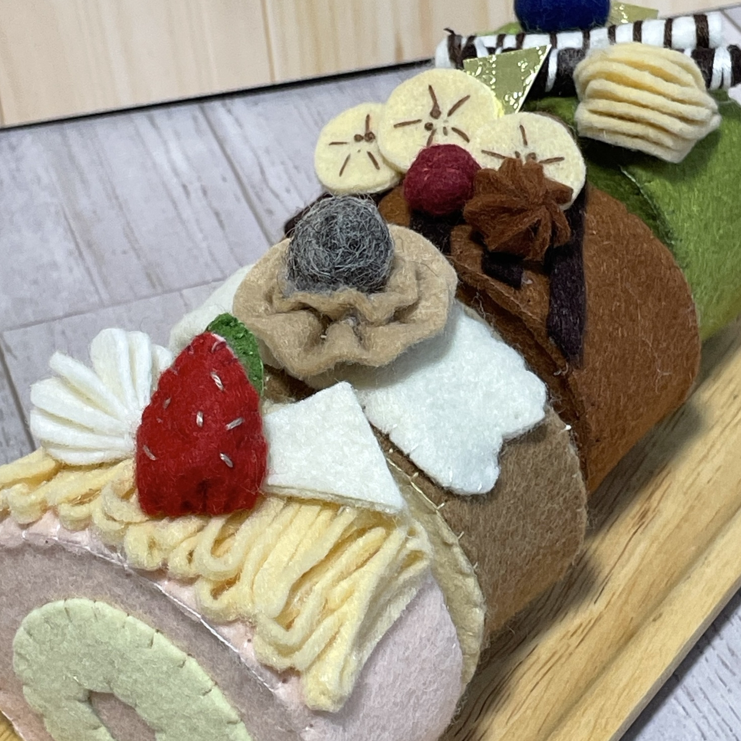 ジャックにゃん虎ページ＊フェルトケーキ ジャックにゃん虎様専用ページ＊フェルトケーキ