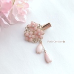 桜のミニヘアクリップ