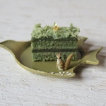 シマリス＊＊お抹茶ショートケーキ🍵