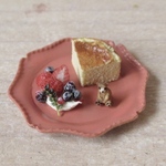くま＊＊チーズケーキプレート🧀
