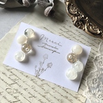 𝑃𝑒𝑡𝑖𝑡 𝑔𝑙𝑎𝑐𝑖𝑒𝑟【𝑒𝑛𝑡𝑎𝑠𝑠𝑒𝑟】アンティークバニラ*earring