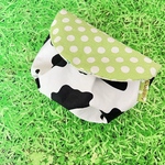 抹茶ミルク🌸ぷっくりポーチ🐄
