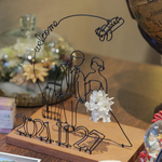 ［オーダーメイド］ウェルカムボード　リングピロー　ウェディング　インテリア　記念品　ワイヤークラフト　ワイヤーアート　ドライフラワー　ブーケ