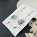 Grain color mini「春の空」ピアス・イヤリング