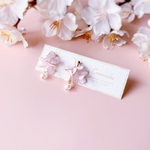 ｟春限定｠桜の花束ピアス・イヤリング