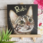 ペットの似顔絵ボード