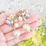 lavender bijou  cotton perl