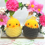 なかよしオカメちゃんのフラワーリース