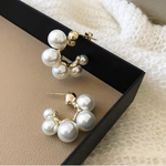 5連パールs925ポストピアス【ピアスのみ】〇シック〇パール◯華やか〇軽い◯上品〇おしゃれピアス○5連パール〇人気〇ランキング◯春〇お出かけ〇結婚式〇入学式〇卒業式#minne_new