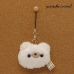 しろくまさんストラップ【maru*animal】