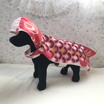 犬用❤︎鯉のぼりポンチョ2022❤︎Mピンク