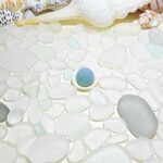 海辺の輝き 白色系色極小・小型サイズ大盛特Ｂクラス（シーグラス）