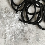 8mm  ヘアゴム金具 ゴールド