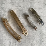 15個 透かしパーツ 三日月形 