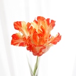 造花フリルチューリップ　オレンジ