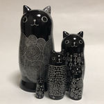 マトリョーシカ(黒猫＊銀)