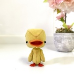 Fooの気まぐれ作品『おハゲ小鳥のぬいぐるちゃん♪』（ヒヨコ）