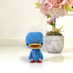 Fooの気まぐれ作品『おハゲ小鳥のぬいぐるちゃん♪』（青い鳥）