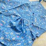 130簡単に脱ぎ着できる子供 エプロンセット送料198円同梱可能♪あきんちゃんママのハンドメイド 簡単 130