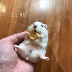 ご満悦ハムスター♡