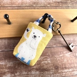 【再販】しろくまさんのストラップ