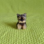 ヨークシャーテリア　パピー　 羊毛フェルト